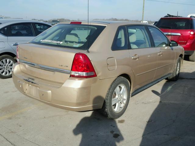 1G1ZT62844F182575 - 2004 CHEVROLET MALIBU MAX 金色 照片 4