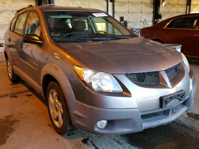 5Y2SN62L93Z400885 - 2003 PONTIAC VIBE GT GRAY photo 1