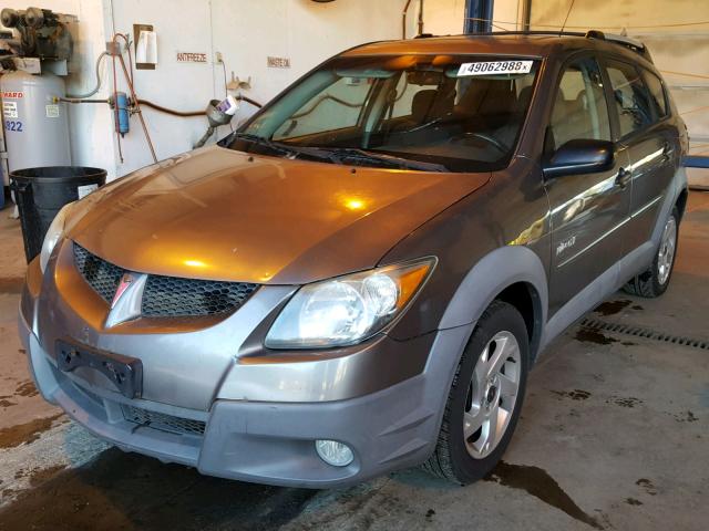 5Y2SN62L93Z400885 - 2003 PONTIAC VIBE GT GRAY photo 2