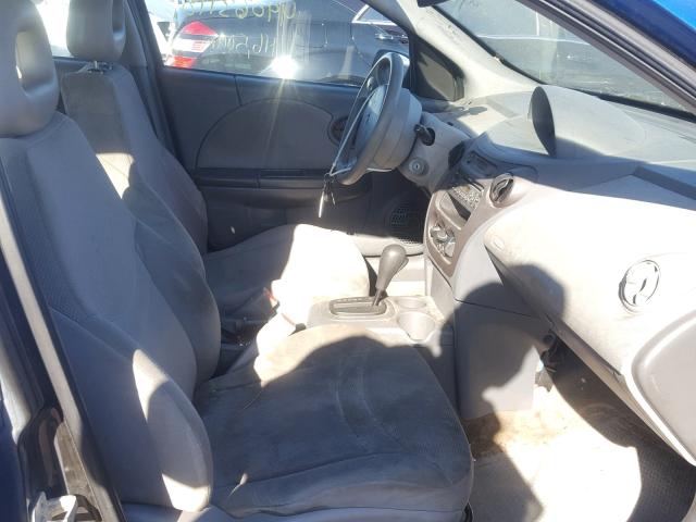 1G8AJ52F53Z169750 - 2003 SATURN ION LEVEL BLUE photo 5
