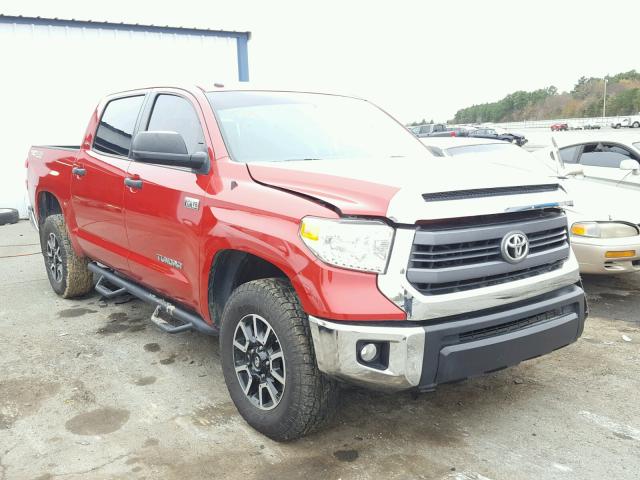 5TFDW5F13FX468544 - 2015 TOYOTA TUNDRA CRE RED photo 1