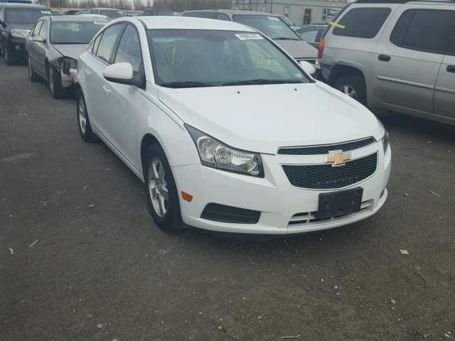 1G1PE5SC3C7135904 - 2012 CHEVROLET CRUZE LT WHITE photo 1