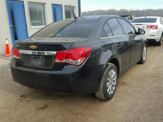 1G1PC5SH5B7243070 - 2011 CHEVROLET CRUZE LS BLACK photo 4