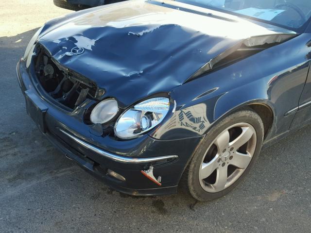 WDBUF65J83A363230 - 2003 MERCEDES-BENZ E 320 BLUE photo 9