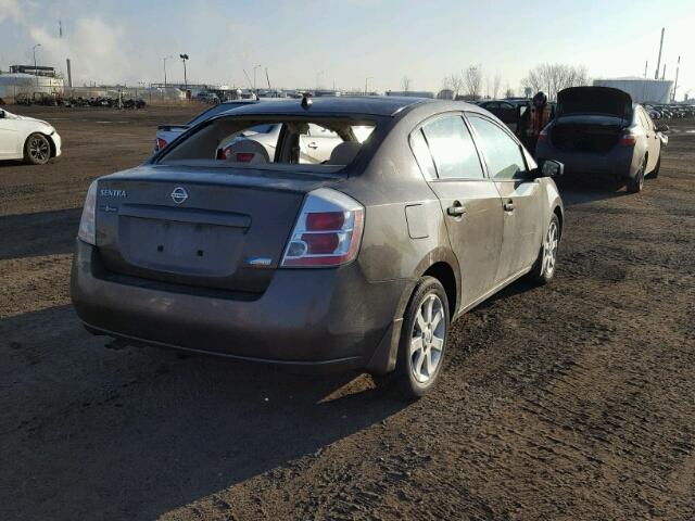 3N1AB61E39L673881 - 2009 NISSAN SENTRA 2.0 BROWN photo 4