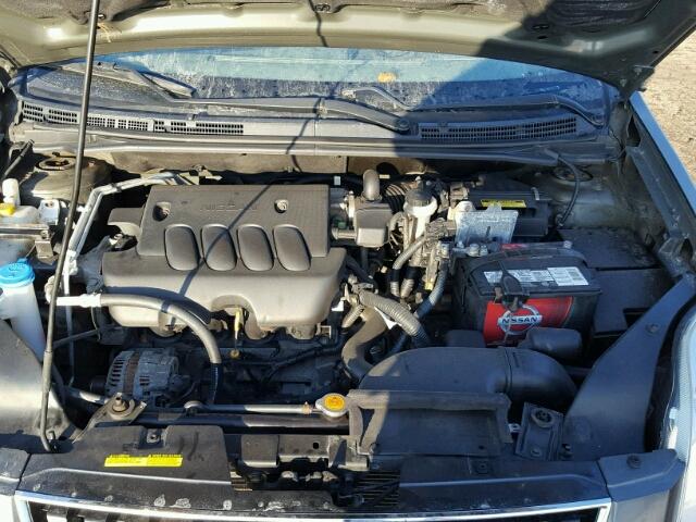 3N1AB61E39L673881 - 2009 NISSAN SENTRA 2.0 BROWN photo 7