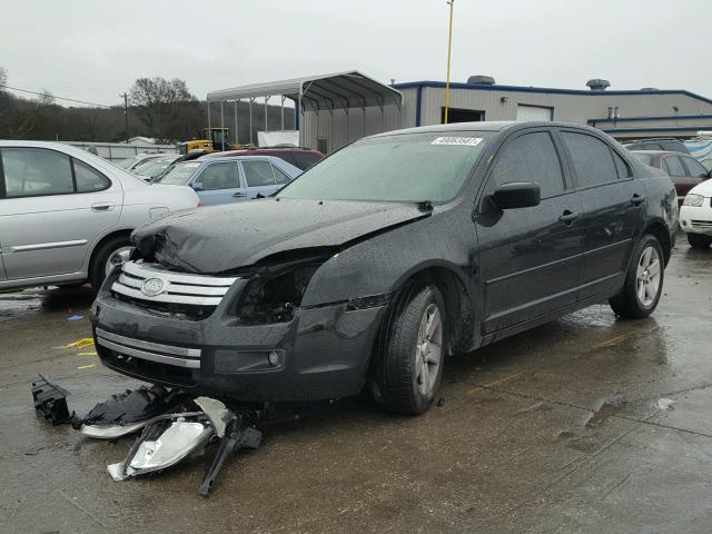 3FAFP07126R139033 - 2006 FORD FUSION SE BLACK photo 2