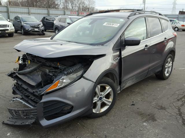 1FMCU9GX9EUA36161 - 2014 FORD ESCAPE SE GRAY photo 2