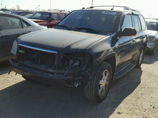 1GKET63M152356763 - 2005 GMC ENVOY DENA BLACK photo 2