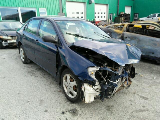 2T1BR32E76C638303 - 2006 TOYOTA COROLLA CE BLUE photo 1