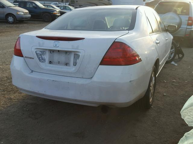 1HGCM563X6A133983 - 2006 HONDA ACCORD SE WHITE photo 4