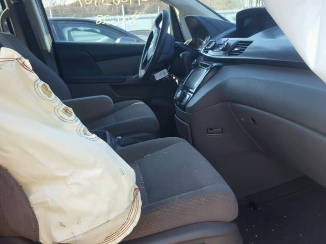 5FNRL5H45FB059767 - 2015 HONDA ODYSSEY EX GRAY photo 5