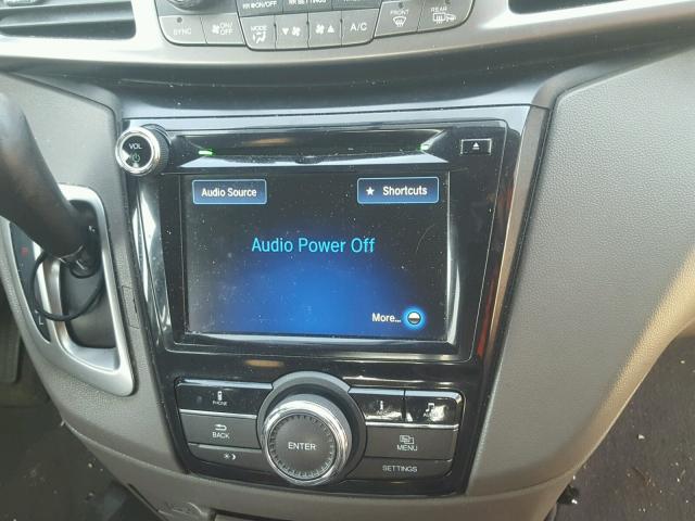 5FNRL5H45FB059767 - 2015 HONDA ODYSSEY EX GRAY photo 9