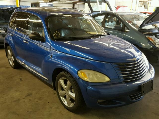 3C8FY78G84T247139 - 2004 CHRYSLER PT CRUISER BLUE photo 1