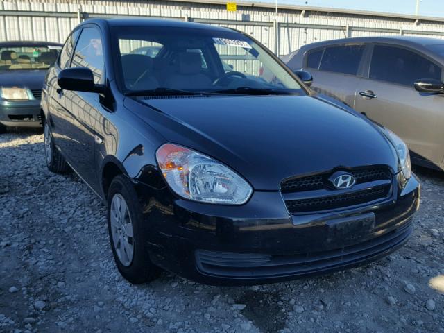 KMHCM3ACXAU162512 - 2010 HYUNDAI ACCENT BLU BLACK photo 1