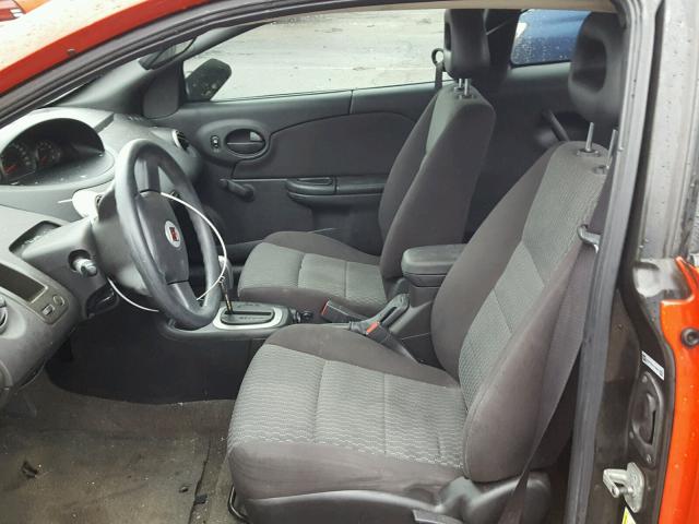 1G8AN15F07Z109972 - 2007 SATURN ION LEVEL RED photo 5