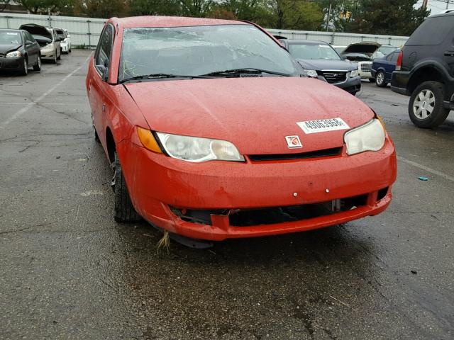 1G8AN15F07Z109972 - 2007 SATURN ION LEVEL RED photo 9