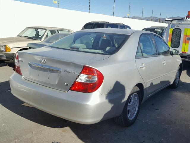 4T1BF32K33U052481 - 2003 TOYOTA CAMRY LE 银色 照片 4