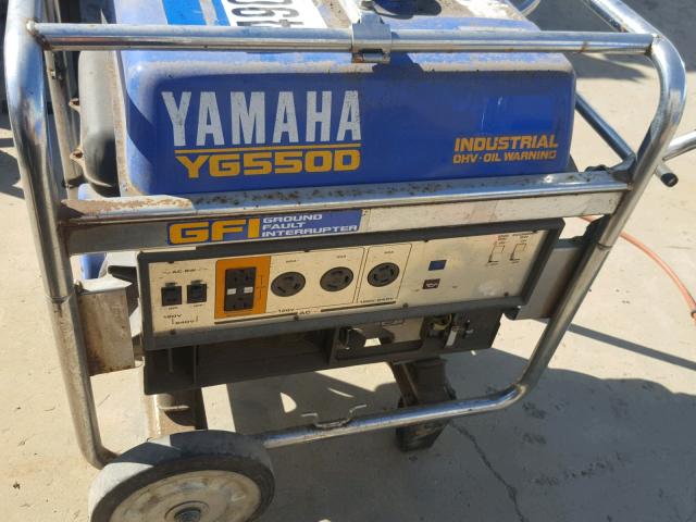 7ME030696 - 2008 YAMAHA GENERATOR BLUE photo 6