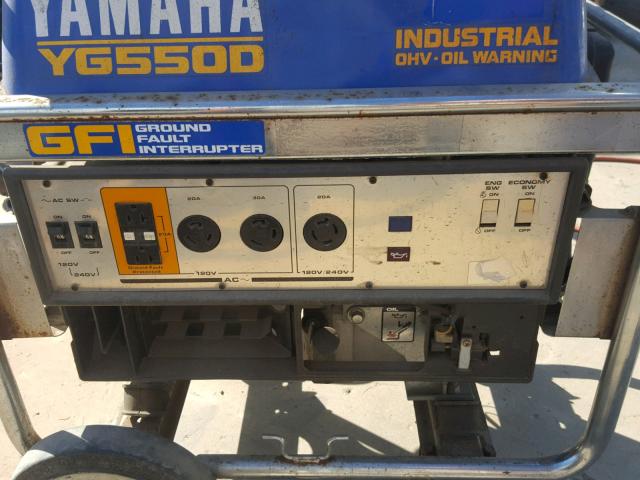 7ME030696 - 2008 YAMAHA GENERATOR BLUE photo 8