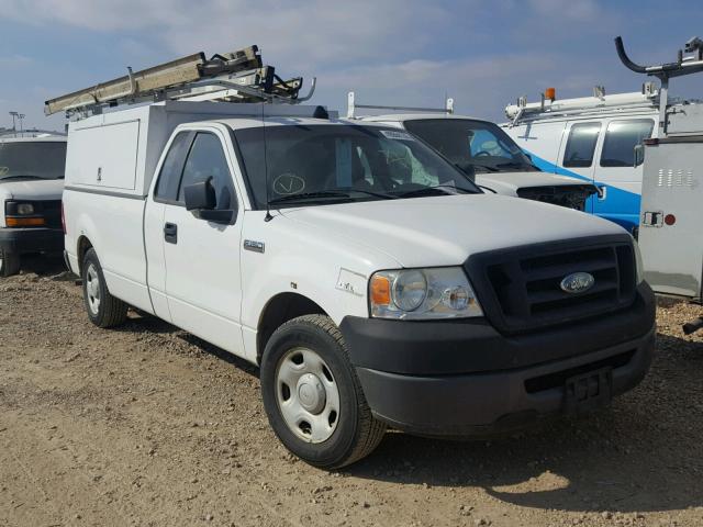 1FTRF12208KC95370 - 2008 FORD F150 WHITE photo 1