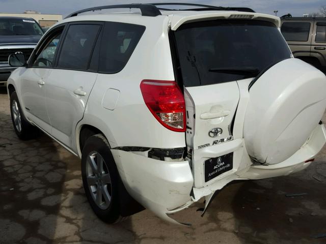 JTMZD31V385087494 - 2008 TOYOTA RAV4 LIMIT WHITE photo 3