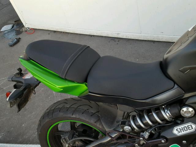 JKAEXEF15EDA14245 - 2014 KAWASAKI EX650 F GREEN photo 6