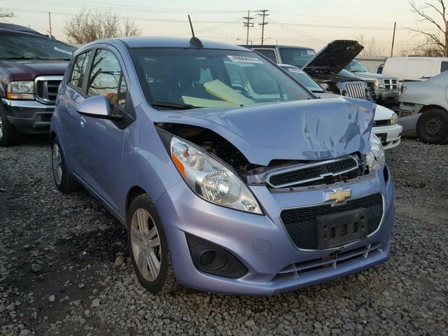 KL8CD6S95FC750333 - 2015 CHEVROLET SPARK 1LT BLUE photo 1