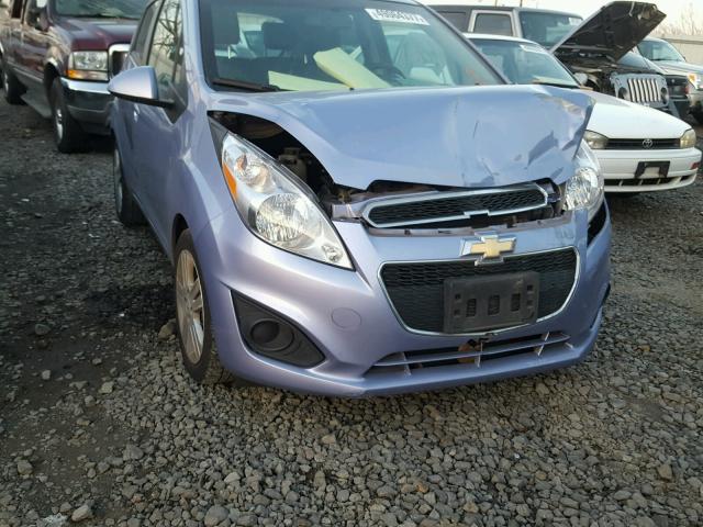 KL8CD6S95FC750333 - 2015 CHEVROLET SPARK 1LT BLUE photo 9