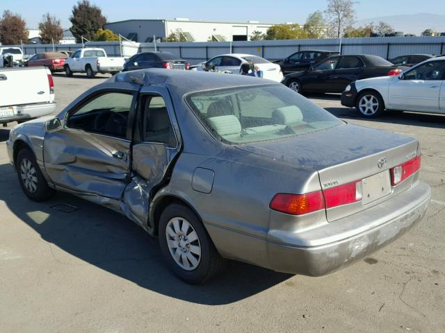 4T1BG22KXYU637153 - 2000 TOYOTA CAMRY CE GRAY photo 3