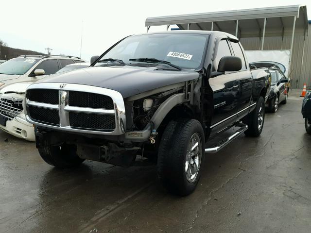 1D7HU18N94J179173 - 2004 DODGE RAM 1500 S BLACK photo 2