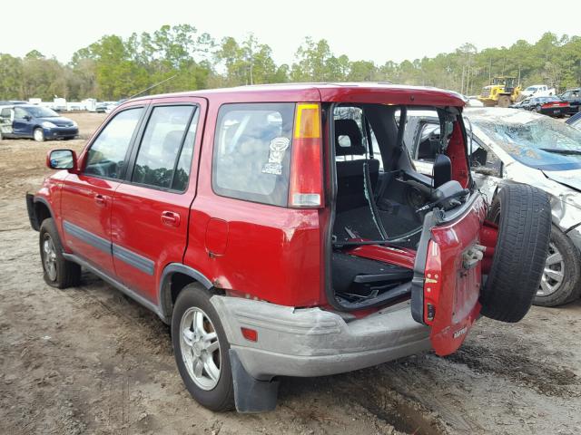 JHLRD1765XC033034 - 1999 HONDA CR-V EX წითელი ფოტო 3