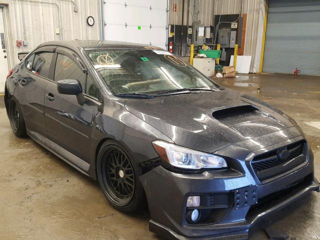 JF1VA1E65G9835092 - 2016 SUBARU WRX PREMIU GRAY photo 1