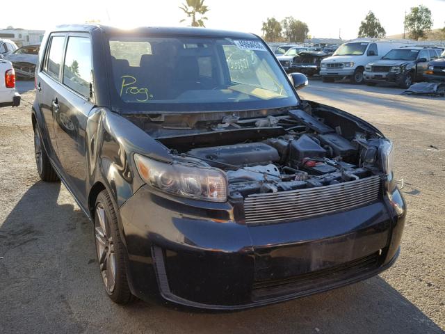 JTLKE50E881029985 - 2008 TOYOTA SCION XB შავი ფოტო 1