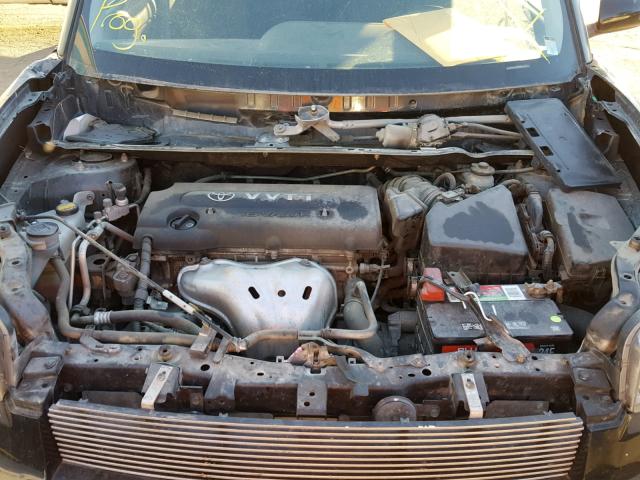 JTLKE50E881029985 - 2008 TOYOTA SCION XB შავი ფოტო 7