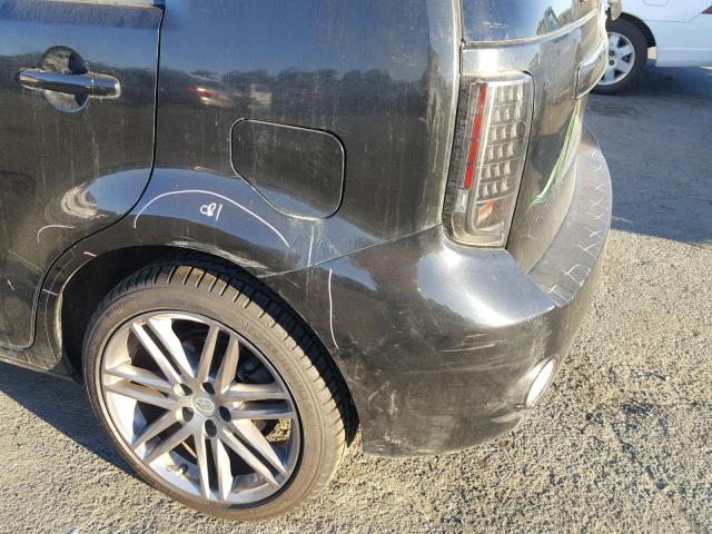JTLKE50E881029985 - 2008 TOYOTA SCION XB შავი ფოტო 9
