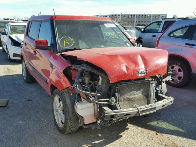 KNDJT2A26B7218574 - 2011 KIA SOUL + RED photo 1