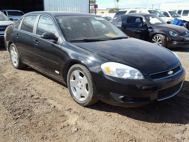 2G1WD58C681263984 - 2008 CHEVROLET IMPALA SUP 黑色 照片 1