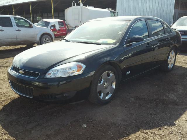 2G1WD58C681263984 - 2008 CHEVROLET IMPALA SUP 黑色 照片 2