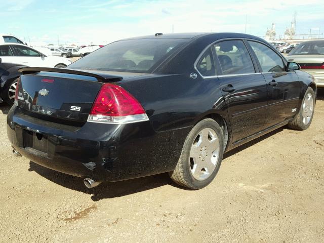 2G1WD58C681263984 - 2008 CHEVROLET IMPALA SUP 黑色 照片 4