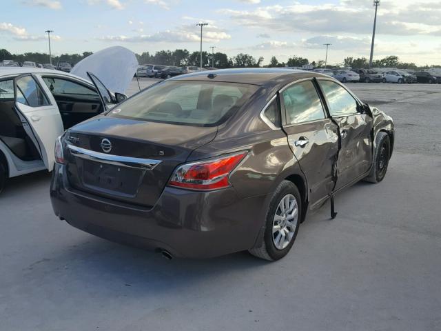 1N4AL3AP1FC125661 - 2015 NISSAN ALTIMA 2.5 BROWN photo 4