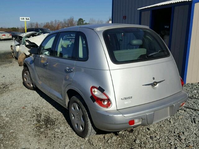 3A4FY48B47T543231 - 2007 CHRYSLER PT CRUISER SILVER photo 3