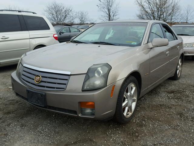 1G6DM577740160830 - 2004 CADILLAC CTS TAN photo 2