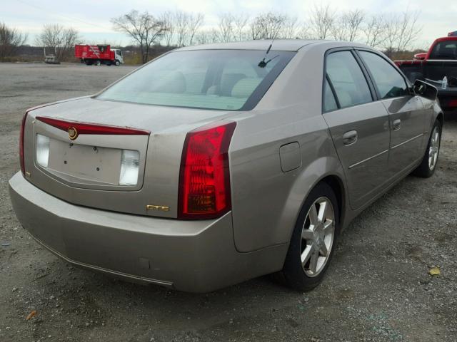 1G6DM577740160830 - 2004 CADILLAC CTS TAN photo 4