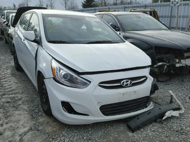 KMHCU5AE5GU256576 - 2016 HYUNDAI ACCENT SPO WHITE photo 1