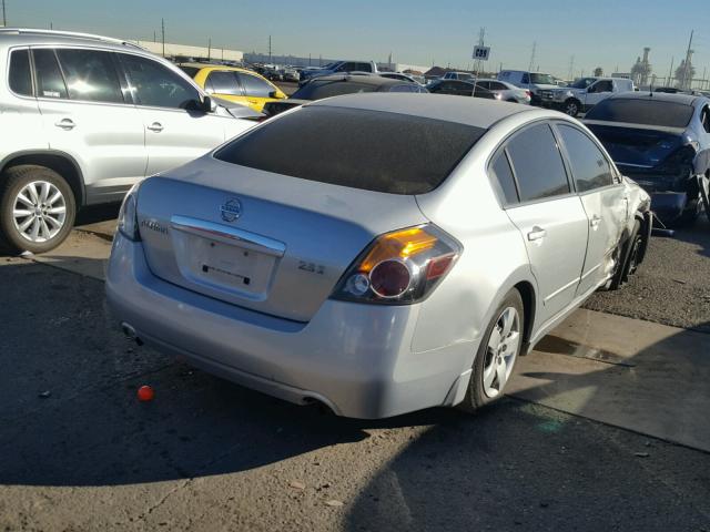 1N4AL21E77C121365 - 2007 NISSAN ALTIMA 2.5 SILVER photo 4