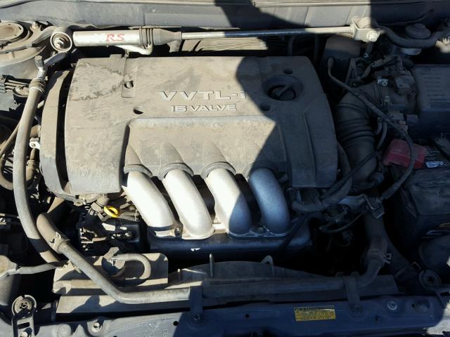 2T1BY30E35C352100 - 2005 TOYOTA COROLLA XR 灰色 照片 7