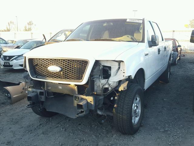 1FTPW14566KD72187 - 2006 FORD F150 SUPER WHITE photo 2