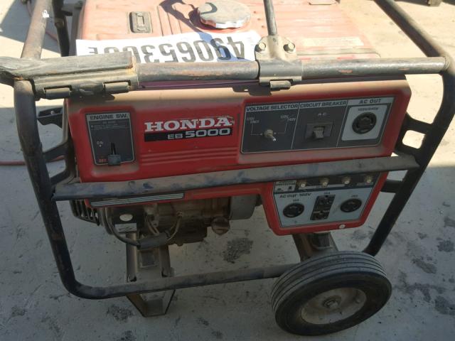 EA73119486 - 2008 HONDA GENERATOR RED photo 5