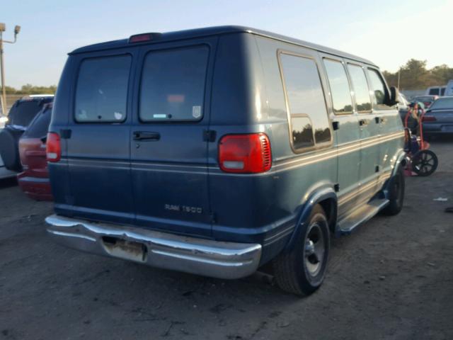 2B6HB11X0YK156133 - 2000 DODGE RAM VAN B1 GREEN photo 4